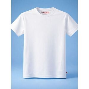 NWT BOAST Boys White Short Sleeve Dry Wicking Tee Shirt  - Size Medium